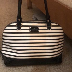 Striped Kate Spade Bag